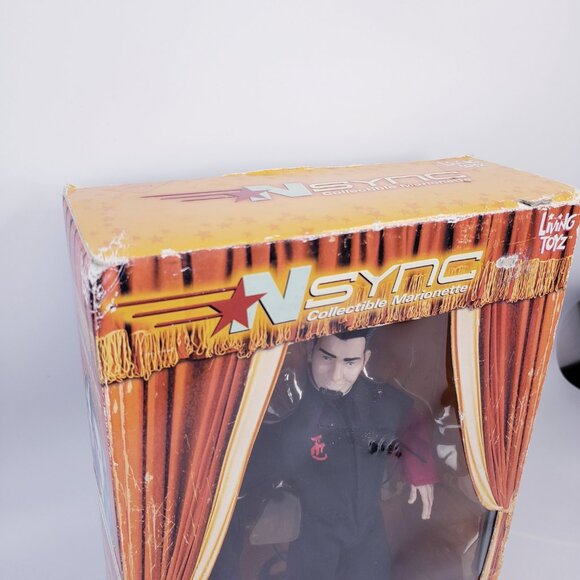 NSYNC Collectible Marionette Doll - 2000 Living Toyz - Chris Kirkpatrick - Picture 2 of 8